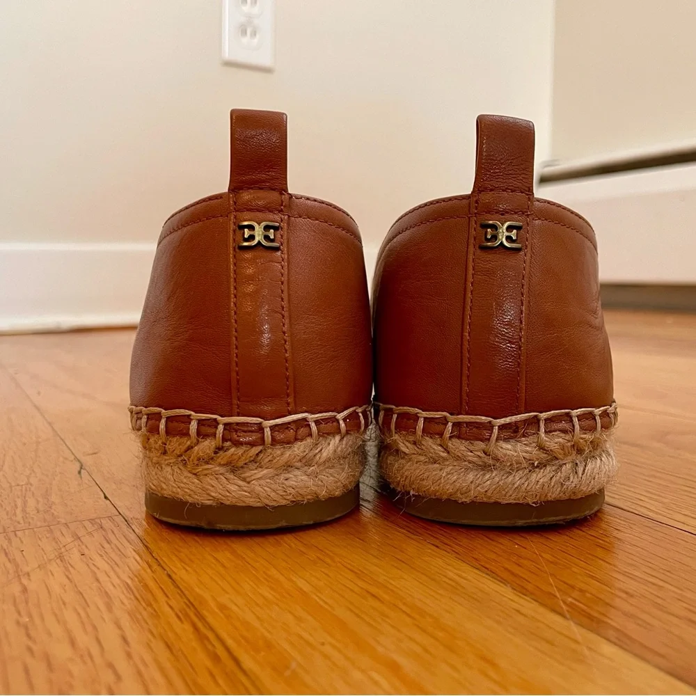 Sam Edelman Krista cognac leather espadrilles - Picture 5 of 8